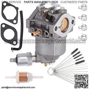 AM128355 Carburetor Kit for Kawasaki FD501V Engine JD LX173 LX178 LX186 LX188 LX277 LX279 LX289 2317 2718 9330 Lawn Tractors