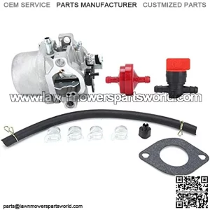 Carburetor Kit Fit for 799728 498027 499161 Lawn Mower Replacement Accessory Parts Kit