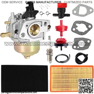 Carburetor for Powermore 140cc MTD lawn mower number 11A-02SB700 BLACK+DECKER 25A-26S5736 String Trimmer