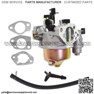16100-ZF6-V01 Carburetor W/Fuel Line Fit For Honda GX340 GX390 11HP 13HP