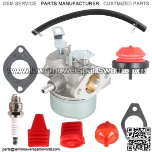 Carburetor Set For Tecumseh 640349 640052 640054 8HP 9HP 10HP Snowblower
