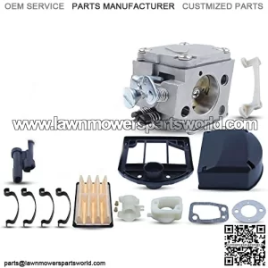 Carburetor Intake Air Filter Cover Assy fit For Husqvarna 268 272 272XP 503 44 72-03 , Carb Kit , Air Filter Kit.