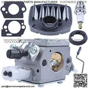 Carburetor Tune Up Kit For Husqvarna 357Xp, 359 Chainsaw For Zama C3 EL42, 505203001
