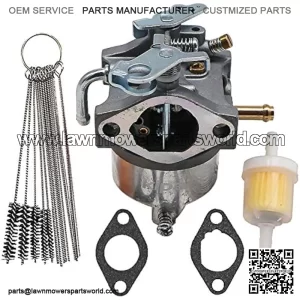 Carburetor For John Deere 6X4 Worksite Gator PC2387 AM122006 with Gaskets Fuel Filter Carbon Dirt Jet Cleaner Tool Kit