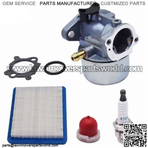 Mower Carburetor Fit For Craftsman 917.388660 6.5 hp 625 Series 22" Kit