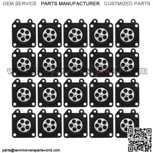 20 Pack Metering Diaphragm for WALBRO WA WT WTA WY WYJ WYK WYL WYM Carburetor