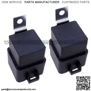 2PC 12V Relay for John Deere L120 L130 LA100 LA105 LA110 LA115 LA120 LA125 LA130