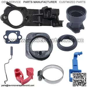 Inlet Manifold Repair Kt For Husqvarna 346XP 351 353 Chainsaw Carb Intake Flange , Intake Manifold Kit.