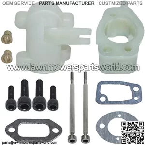 Intake Elbow Manifold For Husqvarna 61 272 Carburetor Muffler Bolt Chainsaw Part , Carburetor Bolt , Muffler Screw , Intake Manifold , Intake Elbow , Intake Gasket , Carburetor Gasket