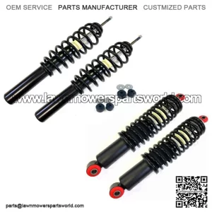 Full Set 4 Coil-Over Shock Absorbers Fit John Deere Gator HPX, HPX 615E 815E (For: John Deere Gator HPX HPX815E)