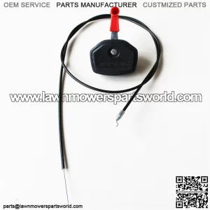 Lawn mower throttle switch + throttle line