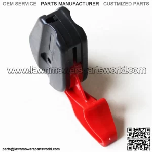 Lawn mower throttle switch assembly