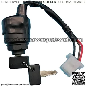 Ignition Key Switch & Keys Compatible with Yamaha Golf Cart G14 JN3-82510-00-00 Gas or Electric New Z460