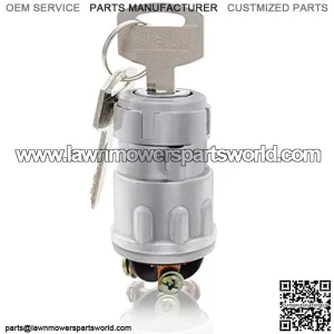 SK3-K01 Universal 3 Wire Ignition Key Switch 3 Position for Motorcycle Go Kart Dune Buggy Golf Cart UTV ATV Mower Tractor Forklift Truck Scooter Trailer Agricultural Modified Car