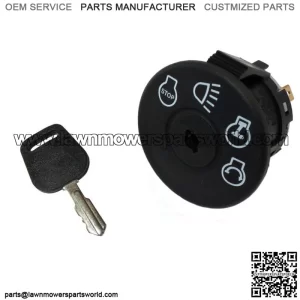 Ignition Switch w Key Fits Craftsman Fits Husqvarna Fits John Deere L111