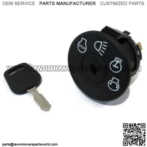 John Deere Mower Ignition Switch & Key L100, L120, L130, LA105, LA120