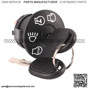 Ignition Switch For John Deere L100 L105 L107 L108 L110 L111 L120 L130 w/2 Keys