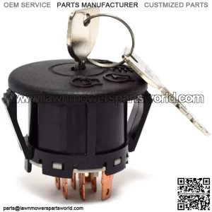 Ignition Switch W/ Keys Fits John Deere Riding Mower L110 L120 L130 LA110 LA130