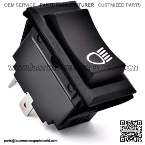VGA10925 Headlight Light Switch fits John Deere Gator CS CX TE TH TS TX HPX RSX Series RSX850 RSX860 XUV550 XUV560 XUV590 XUV855 Military