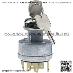 Ignition Switch AT195301 for John Deere Construction & Industrial 210C 210K 210LE 510D 535 540E 544E 544G 550B 560D Harvester 3510 3520