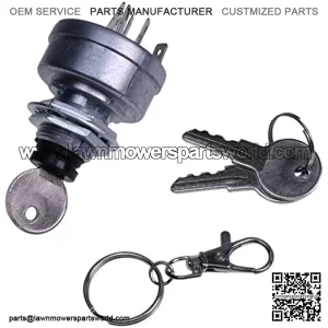 Starter Ignition Switch AM101561 TCA22740 AM107076 TCA15075 Compatible with John Deere 130 160 165 170 175 180 185 240 245 260 265 285 320 500