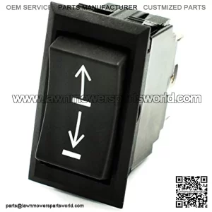 Replacement for John Deere Implement Lift Rocker Switch Golf 1200A Bunker & Field Rack - Compatible with John Deere