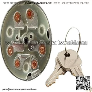 SSW2838 New Key Switch for John Deere F910 F930 130 165 170 175 180 175 F912 F915 F925 Rx73 AM101561 TCA15075 430-128 8600307 8600311 8744 8745