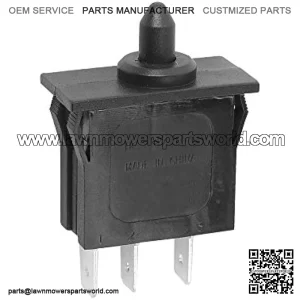 Plunger Type Accelerator Foot Switch for Peg Perego John Deere Gator XUV Gaucho Rockin Polaris RZR 900, Children Ride On Car Replacecment Switch Parts