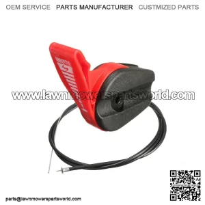 Throttle Control Switch Lever Cable For Petrol MASPORT ROVER Lawnmowers Engine
