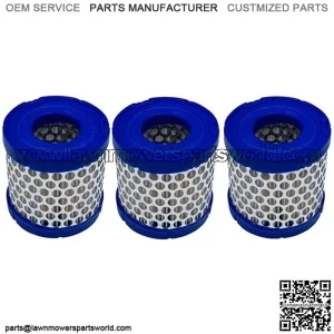 3 Pack 396424 Air Filter Replace Briggs Stratton 396424S 4137  LG396424 LG396424S PT7953 Lesco 050376 Fits 114900, 110900, 112200, 130000-132900 Series Engines Lawn Mower