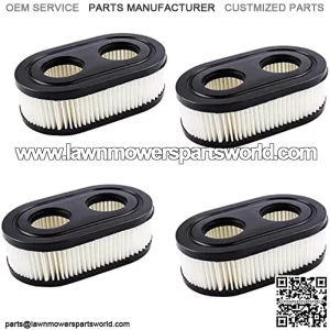 593260 798452Air Filte??4247 5432 5432k 09P00 09P702 Engine Parts Lawn Mower Air Cleaner Replacement Filters??50E 500EX 550EX 625 575EX 625EX 675EXI 725EXI Mower Air Filter Mower BS Accessories(4Pcs)