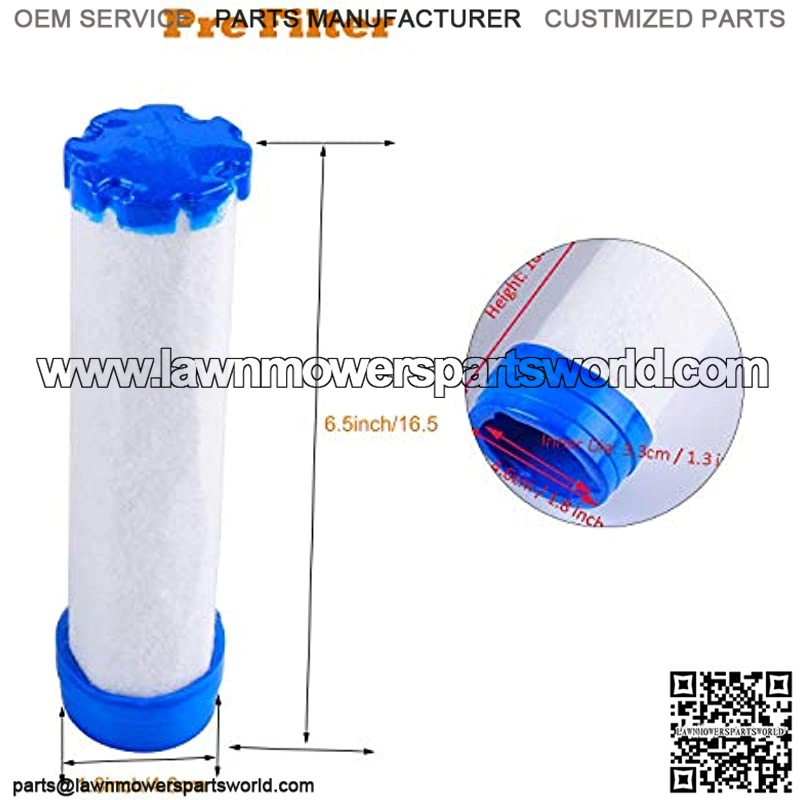 M113621 Air Filter for Compatible with Kawasaki 25 083 02-S 100-533 11013-7029 M113621 11013-7029 108-3811 820263 Lawn Mower - Image 4