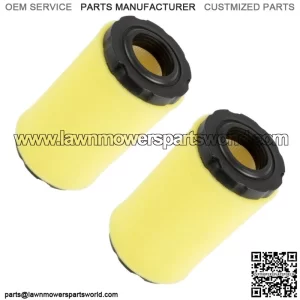 2 Air Filter For John Deere LA115 D120 E110 S110 GY21055 MIU11511 MIU11513