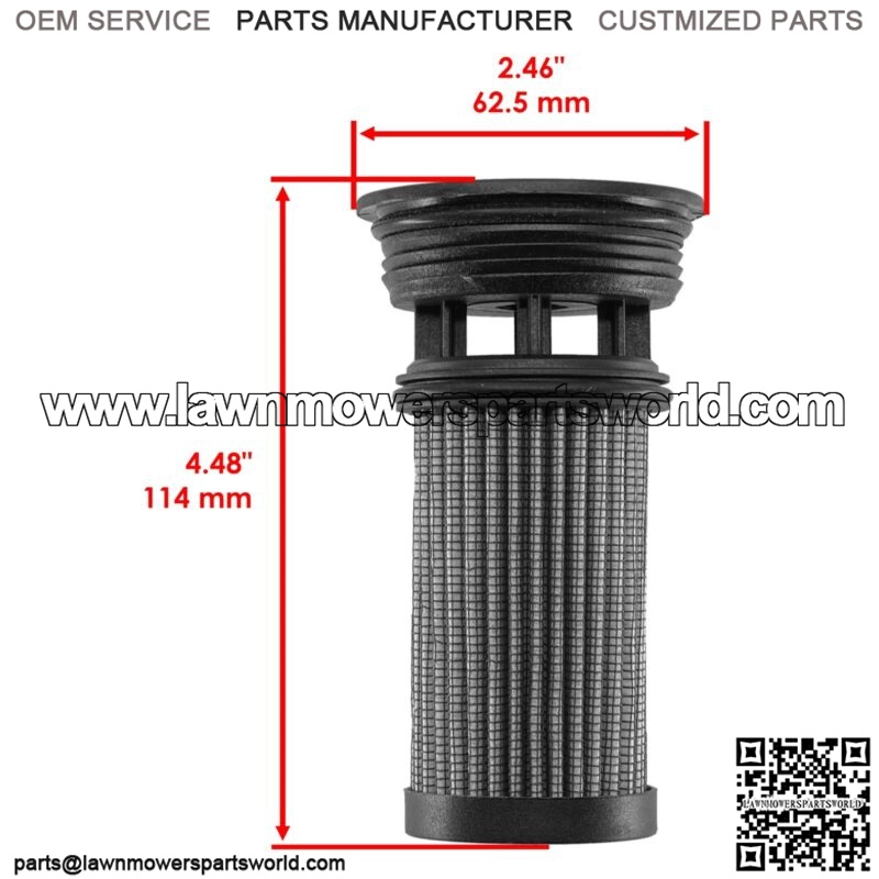 Hydro & Oil Filter Pack for Toro Commercial Z Master G3 Zero Turn 116-0164 11601 - Image 2