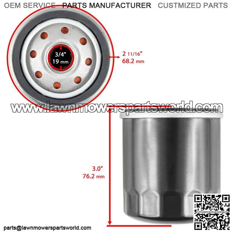Hydro & Oil Filter Pack for Toro Commercial Z Master G3 Zero Turn 116-0164 11601 - Image 3