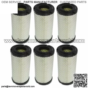 6PK Air Filter for Kubota BX Series RTV500 RTV900 KTV900 Replaces K1211-82320