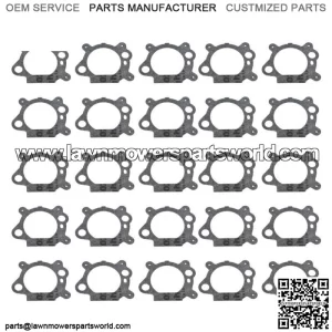 For Briggs & Stratton 272653S 4156 Leopop Pack of 25 Air Cleaner Mount Gaskets