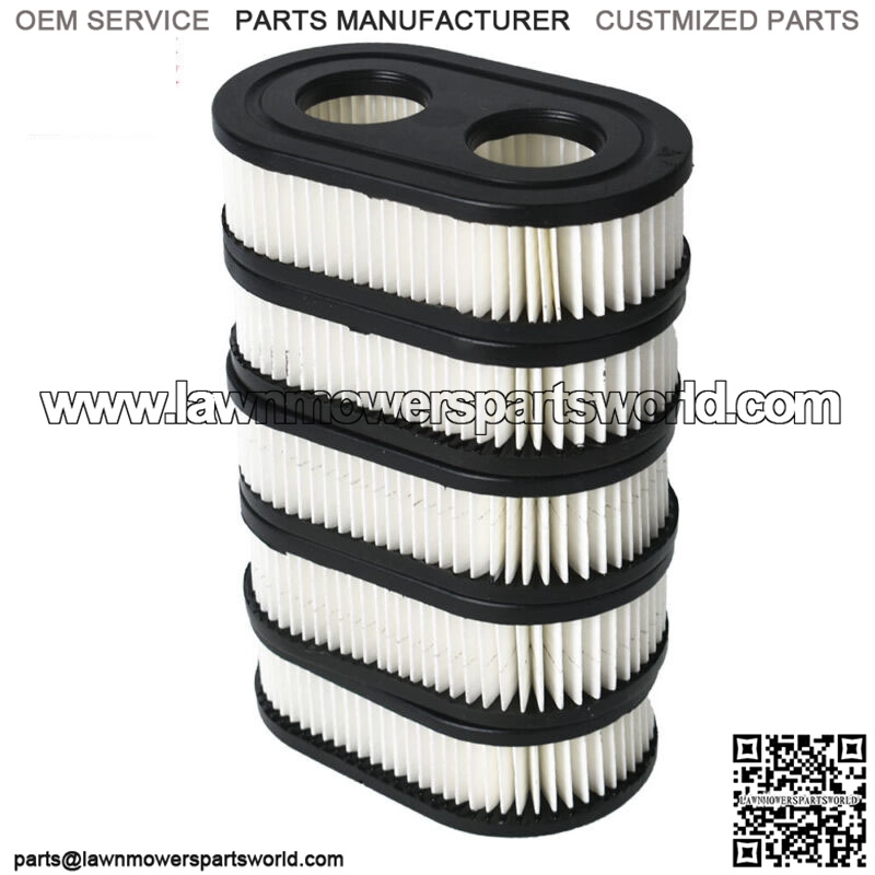 New 102851 Replace 5 PACK Air Filter For Briggs & Stratton Lawn Mower Parts - Image 4