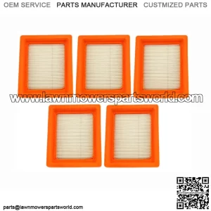5x Air Filter 14 083 15-S/14083 16-S Fit for Kohler XT650 XT675 Lawnmower Engine
