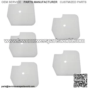 5 Pack 531009637 Air Filter Replace for Husqvarna 531009637 Kawasaki 11013-2208 Fits Husqvarna 125BT Leaf Blower