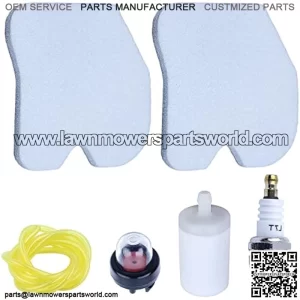Air Fuel Filter Gas Line Kit For Husqvarna 240 235 E 236 For Jonsered CS2234 CS2238, Air Filter, Bulb, Fuel Filter, Fuel Hose, Spark Plug