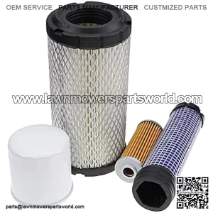 Filter Kit #LG260 No Oil for John Deere Gator XUV850D XUV855D XUV865E XUV865M X495 X595 X740 X744 X748 X749 2030A HPX815E Gator TH