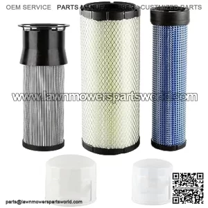 RE68048 MIU800645 M806419 LVA13065 Filter Kit Compatible with John Deere Compact Tractor 3120 3320 3520 3720 4105