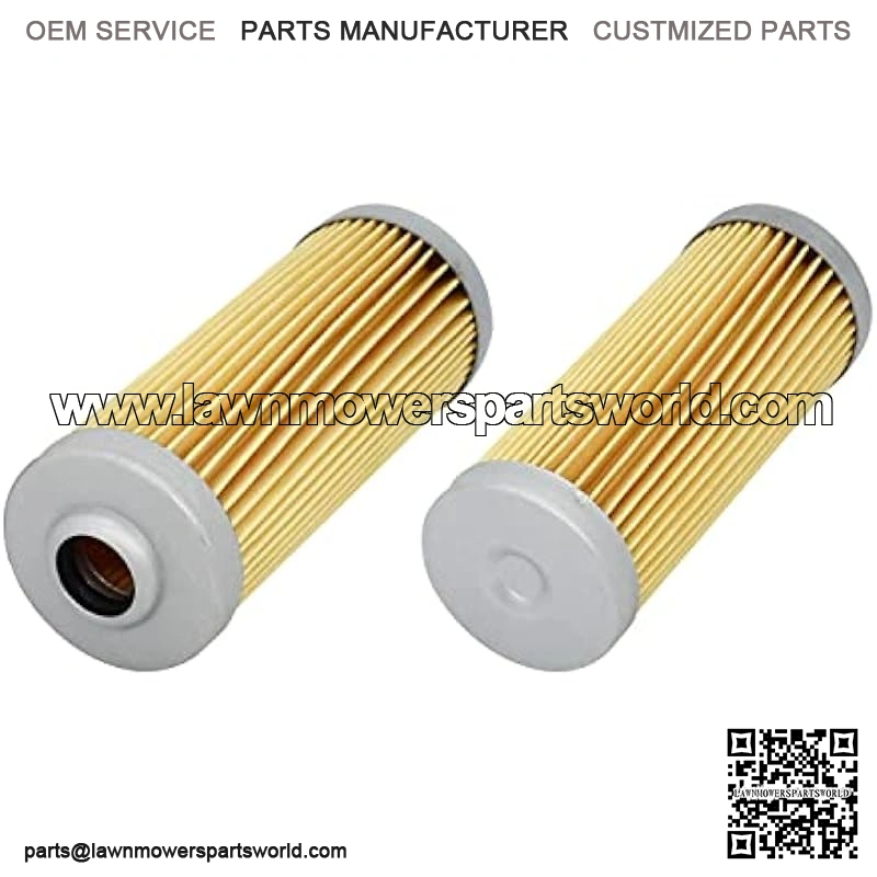 M801101 8970713480 CH10479 Fuel Filter MIU804763 Compatible with John Deere Compact Tractor 790 655 4300 4210 4200 2025R Lawn Tractor X749 X748 X744 Skid-Steer 3375 375 Front Mower F1145 F915 2PCS - Image 4