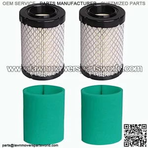 2 Pack 22-083-01, 22-083-01-S Air Filter Kit Compatible with 5400 Series KS540 17-19.5hp Engine, Replace 22-883-01-s1 2208301s Cub Cadet xt1 Lawn Mower Air Filter