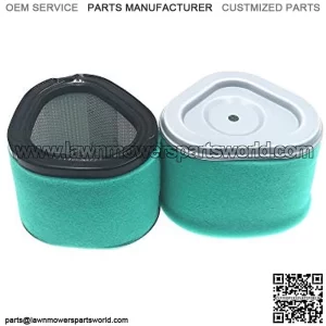 2 Pack 12 083 10 Air Filter Replace for 12 083 10-S, 12 083 16, 12 883 10-S1, 1208310, GY20661, M145944 with 12 083 12 Pre Filter Fits CV11-CV16 CV460-CV493 Lawn Mower