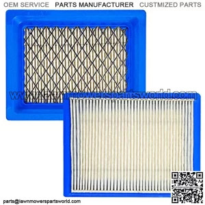 2 Pack XT650 Air Filter with Metal Protection, Compatible with XT675 Engine 14-083-22-S 14-083-22-S1 Lawnboy Toro Lawn Mower Air Filter