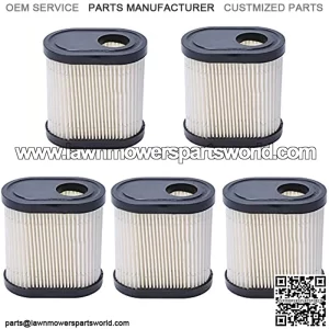 36905 Air Filter for Compatible with 740083A Toro Craftsman Lawn Mower Air Filter Replacement (Pack of 5)