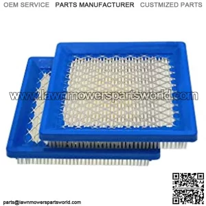 2 Pack 399877 Air Filter Replace for 399877, 399877S, 4103, 30-720 Fits 100700, 100708 for 3.5 HP Quantum Engines with sidestarter Lawn Mower