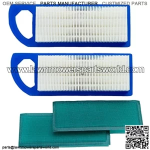 2 Pack 697153 Air Filter, Compatible with 698083 795115, gy20573, Premium Lawn Mower Air Cleaner